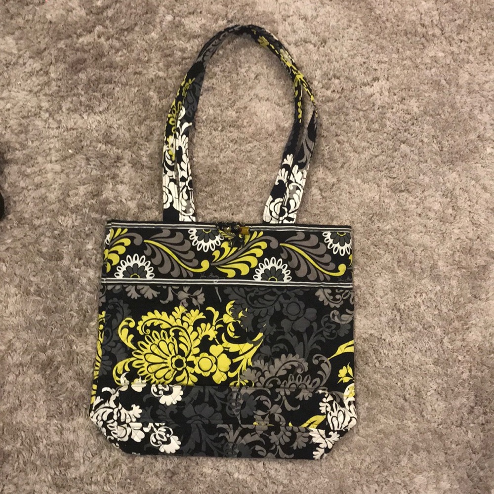 Never used black and green Vera Bradley bag